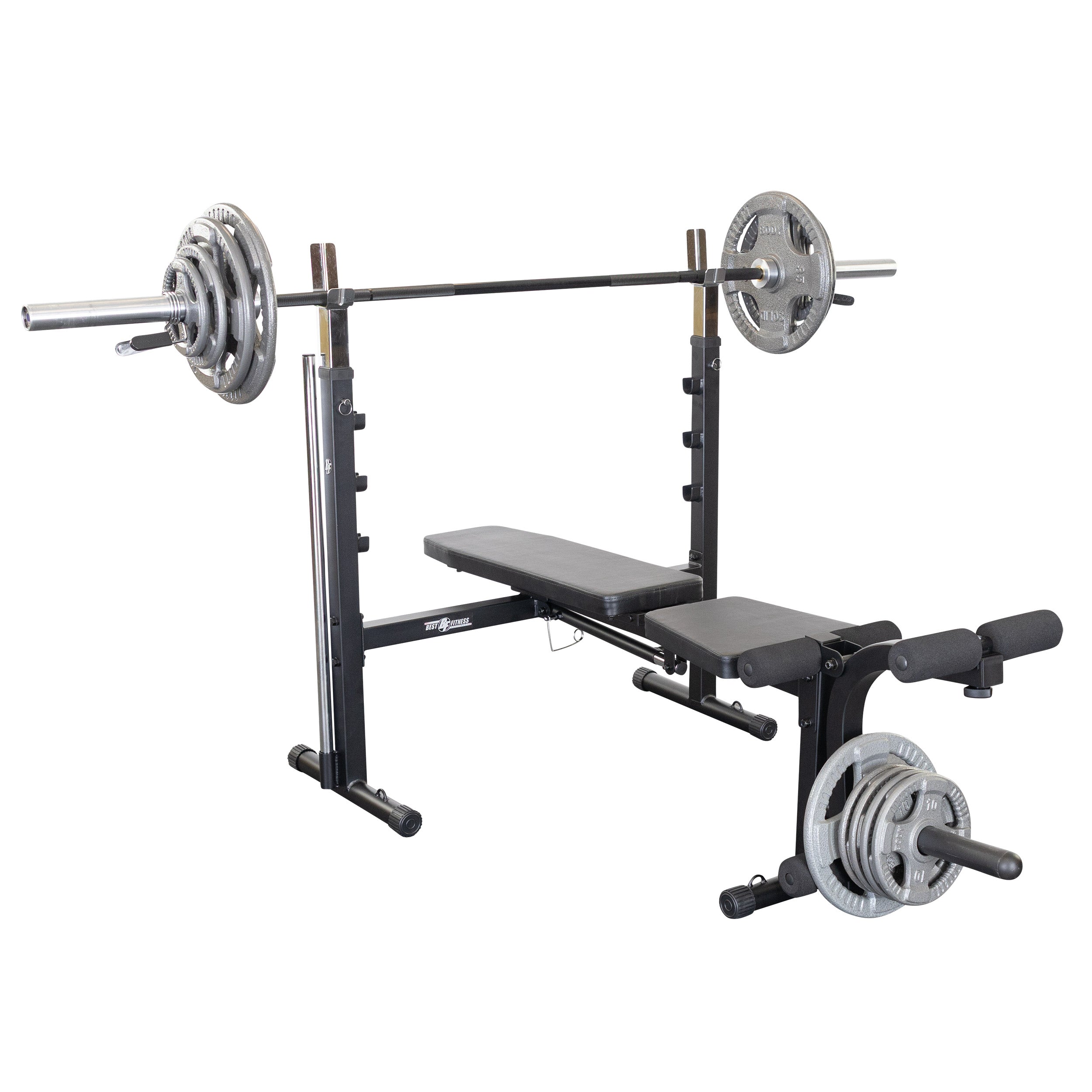 Best Fitness Banc Home Olympique pliable BFOB10B