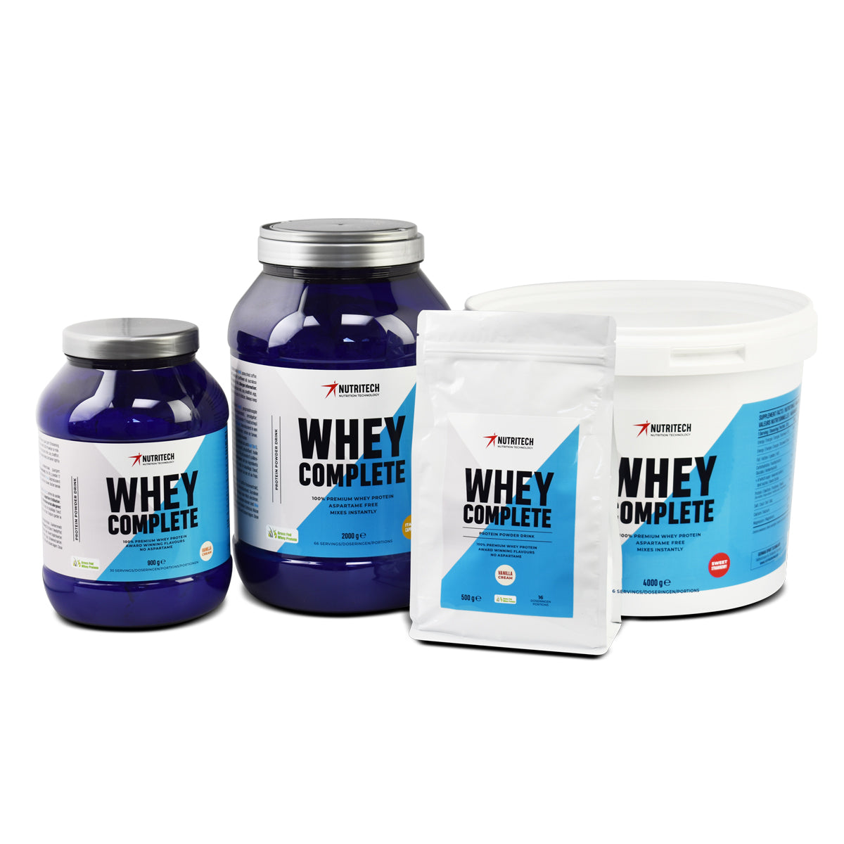 Nutritech Whey Complete 900g Protéines NTWC