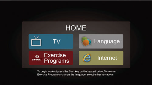 Spirit Fitness Vélo Semi Couché CR900TFT