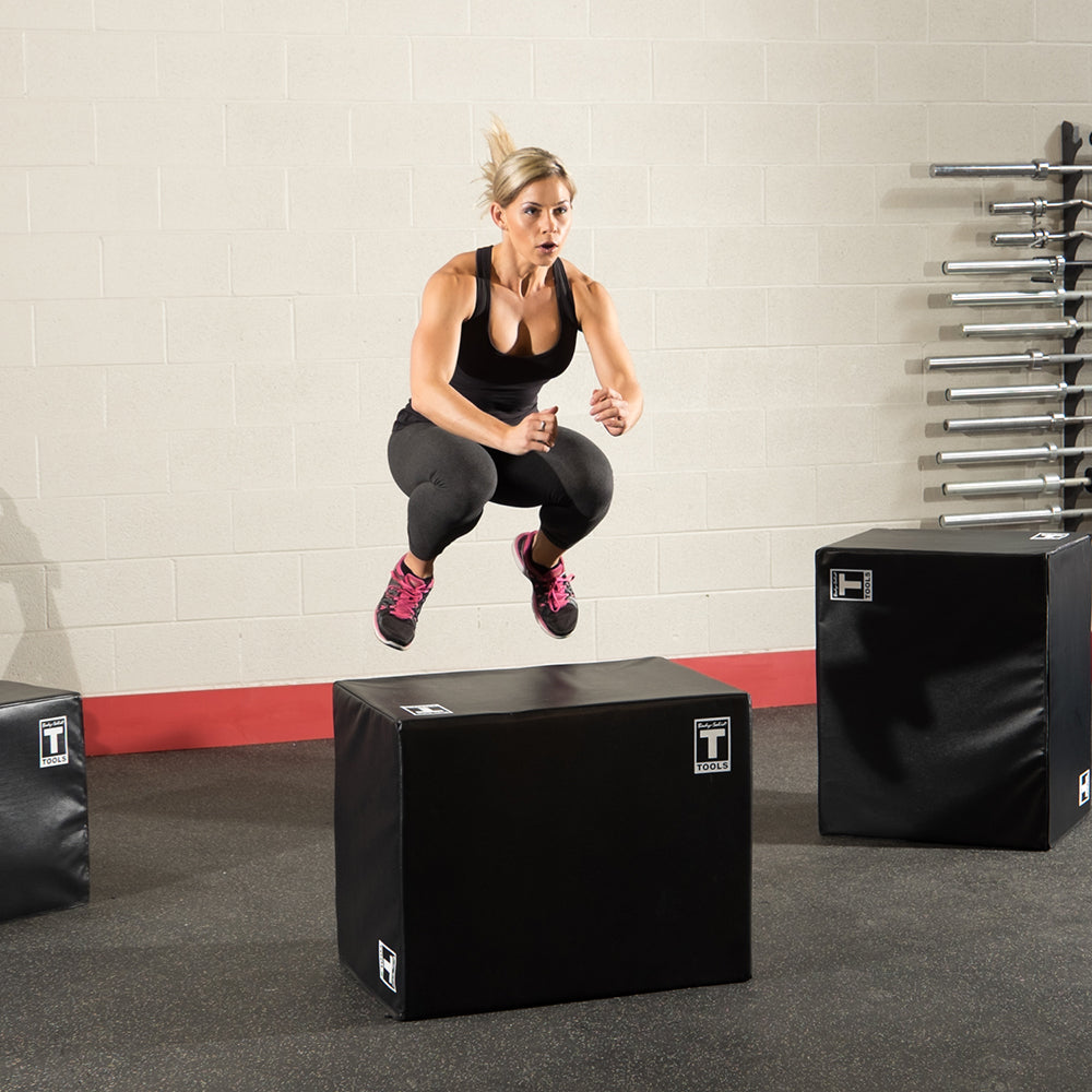 Body-Solid Tools Plyo Boxes à faces souples BSTSPBOX