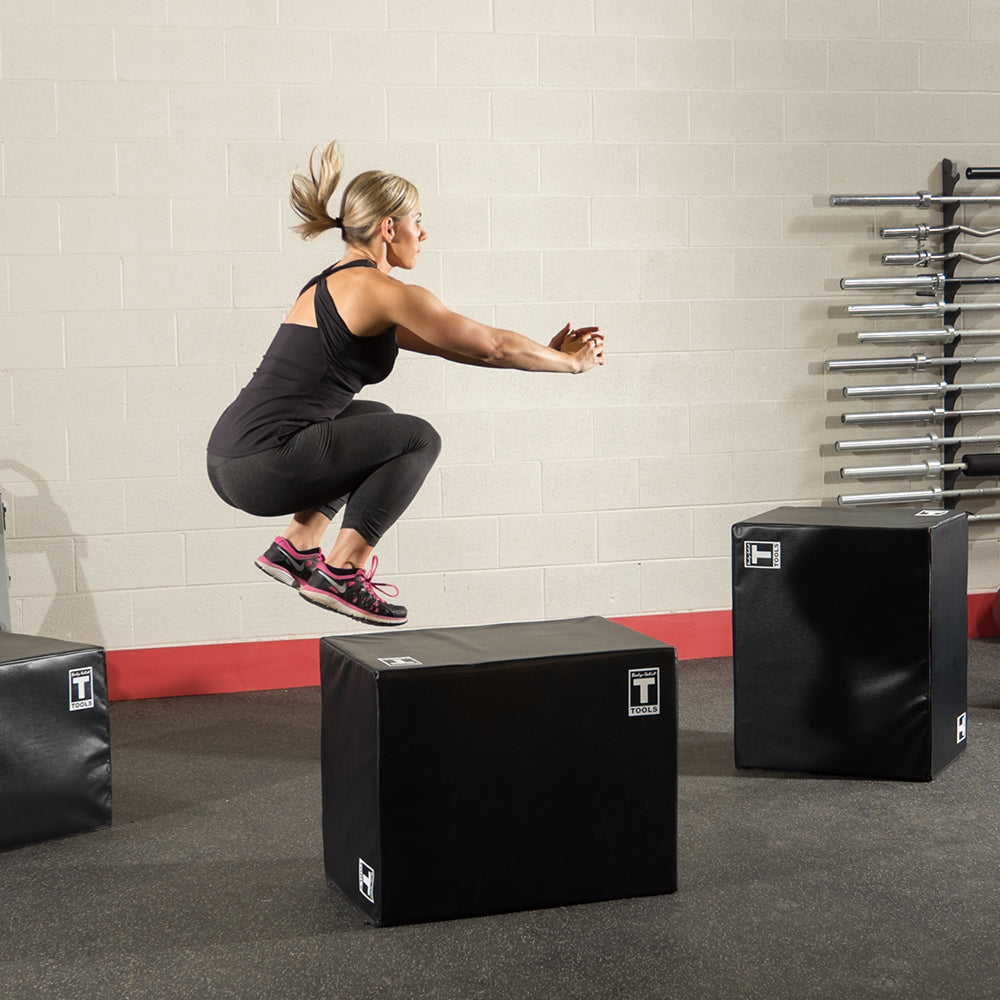 Body-Solid Tools Plyo Boxes à faces souples BSTSPBOX