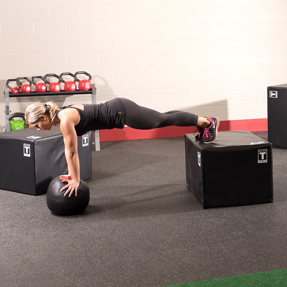 Body-Solid Tools Plyo Boxes à faces souples BSTSPBOX