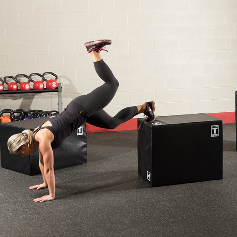 Body-Solid Tools Plyo Boxes à faces souples BSTSPBOX