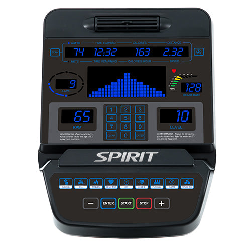 Spirit Fitness Vélo Droit CU900LED