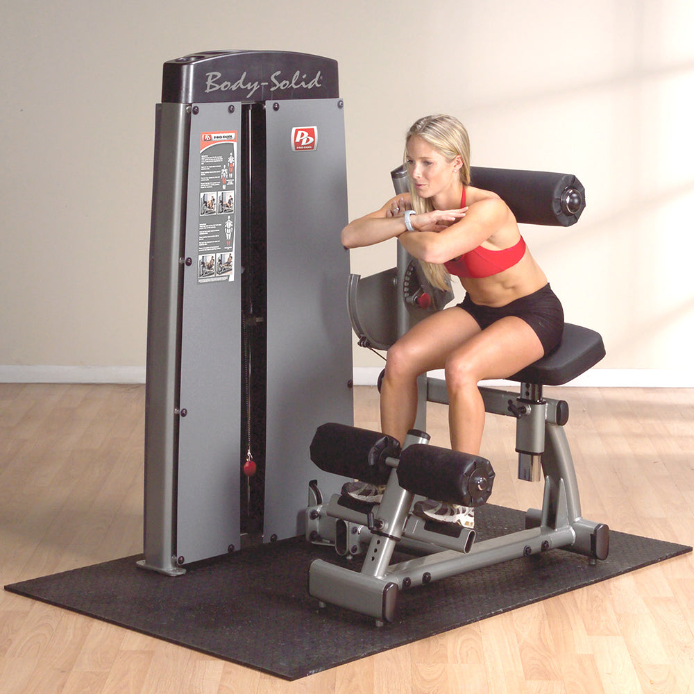 Body-Solid Pro Dual Poste Abdo et Lombaires DABB-SF