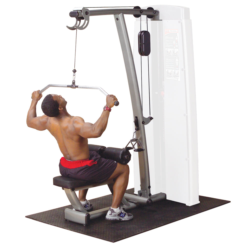 Body-Solid Pro Dual Extension modulaire Dorsaux haut et bas sur DGYM DLAT-S