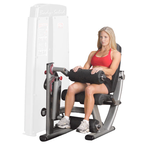 Body-Solid Pro Dual Extension modulaire Quadriceps et Ischios sur DGYM DLEC-S