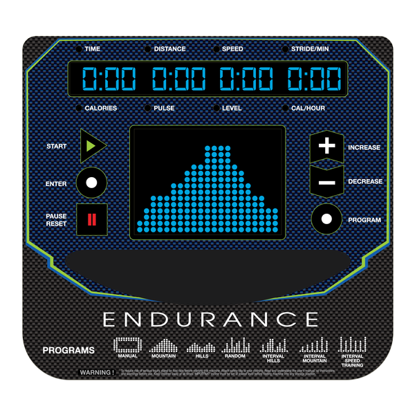 Endurance Premium Trainer Elliptique E5000