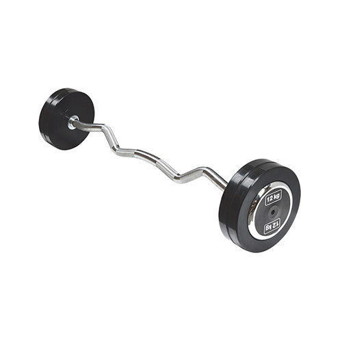 Bodytrading Fixed Barbell EZ Curl Bar FBEZCB