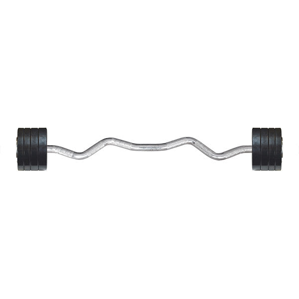 Bodytrading Fixed Barbell EZ Curl Bar FBEZCB