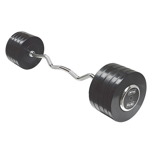 Bodytrading Fixed Barbell EZ Curl Bar FBEZCB
