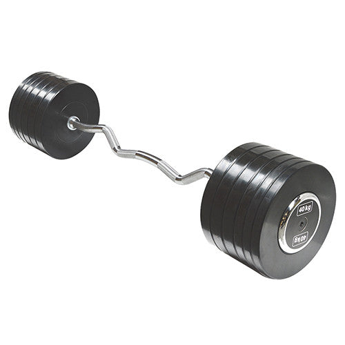 Bodytrading Fixed Barbell EZ Curl Bar FBEZCB