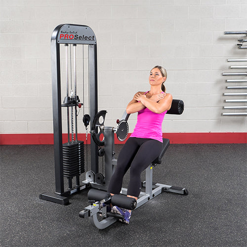 Body-Solid Proselect Poste Abdo-Lombaire à charge automatique GCAB-STK