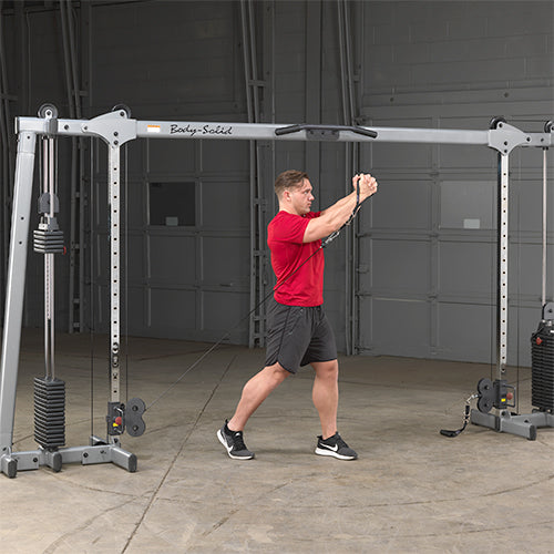 Body-Solid Poste Multi-fonctions Deluxe à cables GDCC250B