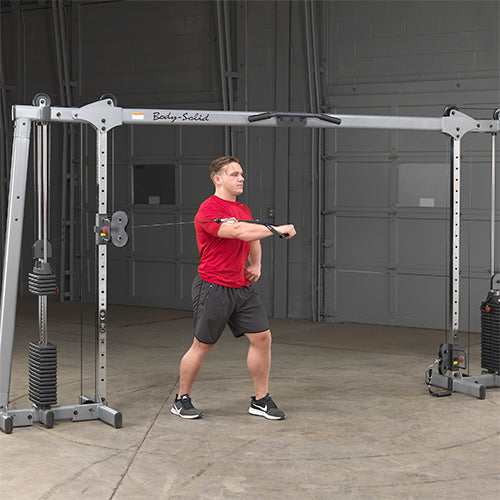 Body-Solid Poste Multi-fonctions Deluxe à cables GDCC250B