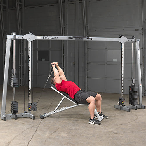 Body-Solid Poste Multi-fonctions Deluxe à cables GDCC250B