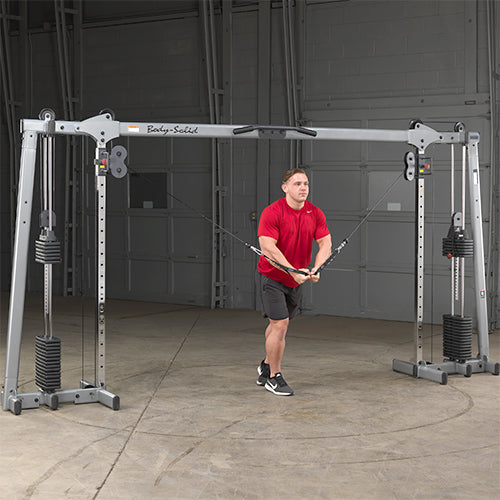 Body-Solid Poste Multi-fonctions Deluxe à cables GDCC250B