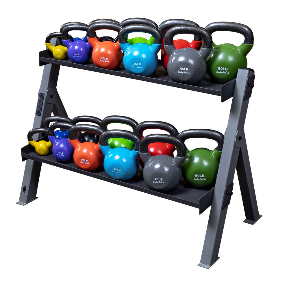Body-Solid Double Rack de Rangement Kettelbells et haltères GDKR100