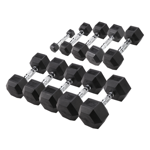 Bodytrading Set 20 Haltères hexagonales HEXDU1-10