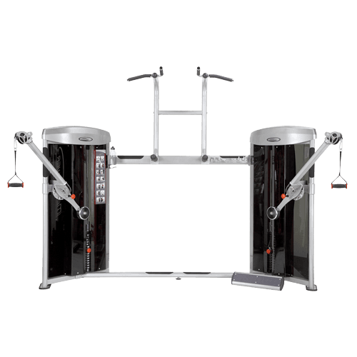 Mega Power Dual Cable Column & Chin up et Dips MDC-2000