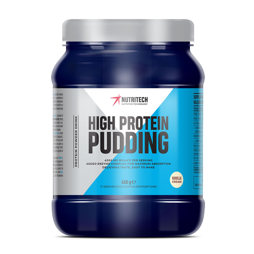 Nutritech High Protein Pudding 450g NTHPP450