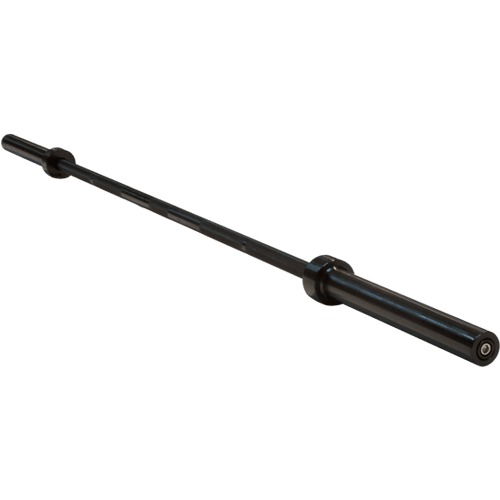 Barre olympique noire de 220 cm