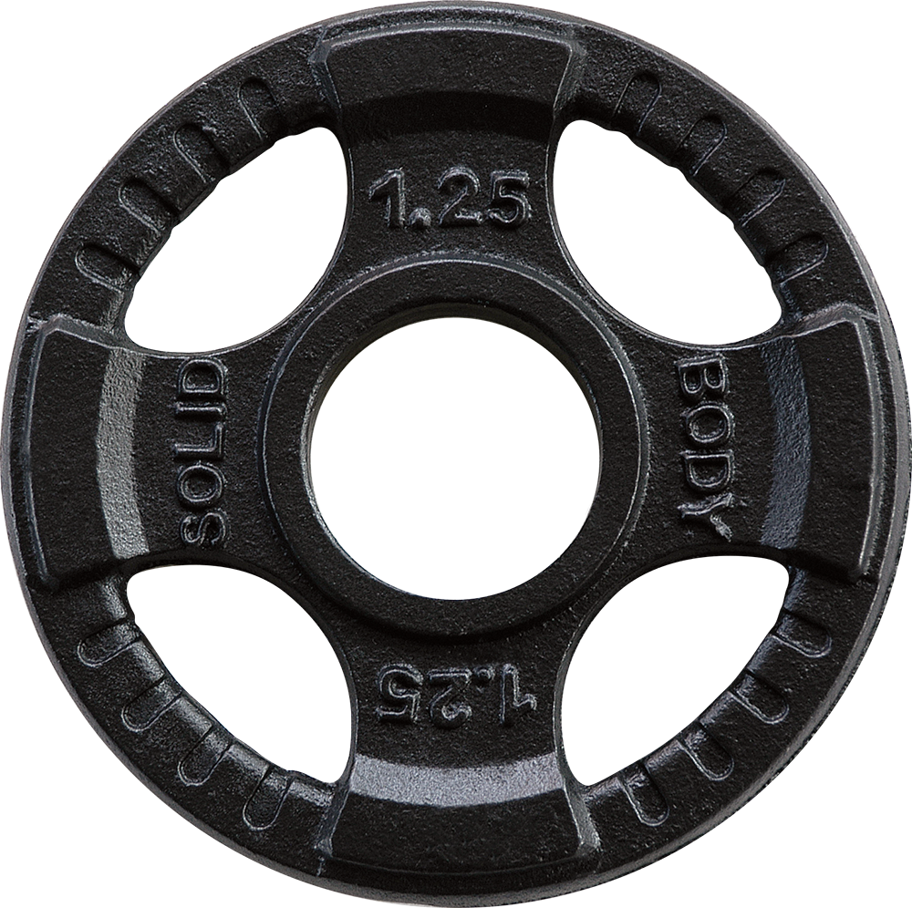 Body-Solid Disques Olympiques 4 Grip fonte OPTK
