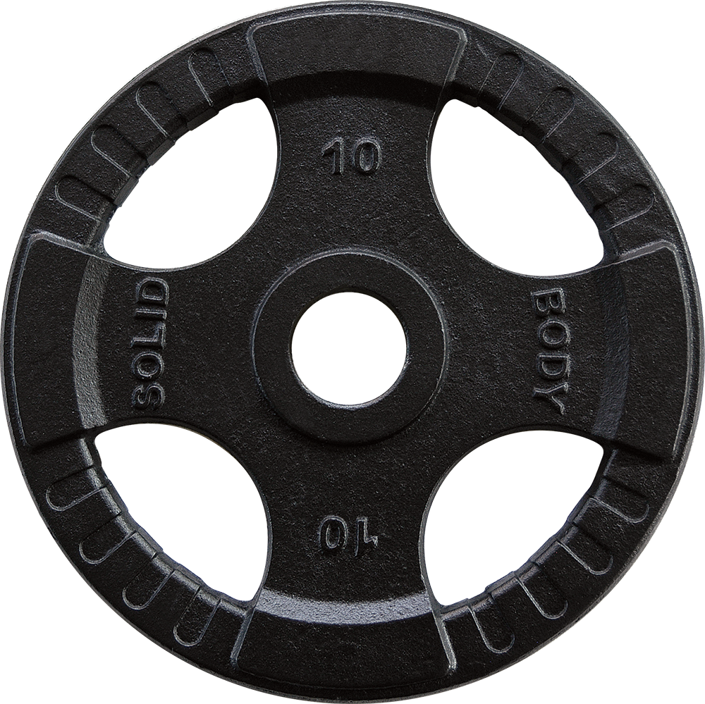 Body-Solid Disques Olympiques 4 Grip fonte OPTK