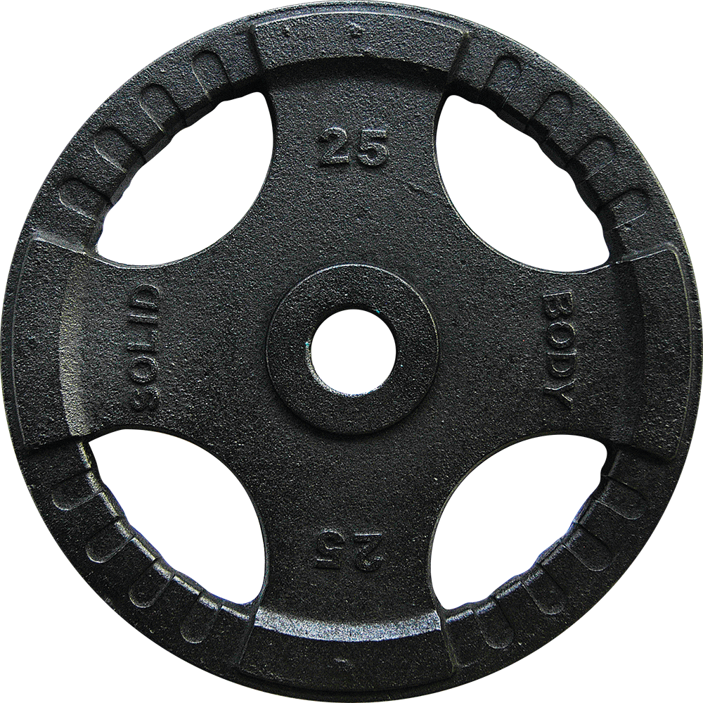 Body-Solid Disques Olympiques 4 Grip fonte OPTK