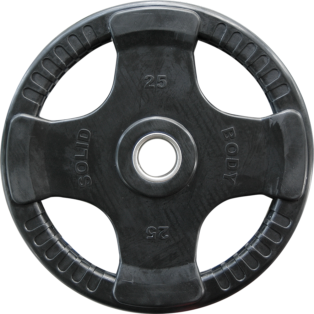 Body-Solid Disques olympiques 4 Grip en caoutchouc ORTK