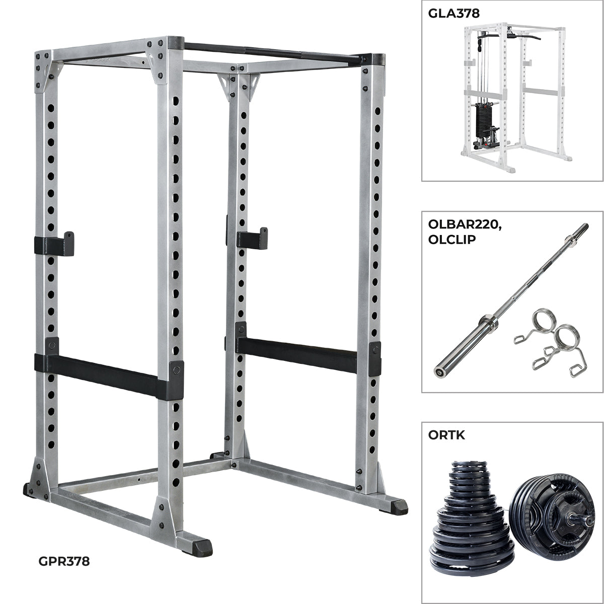 Body-Solid Power Rack Set GPR378PD