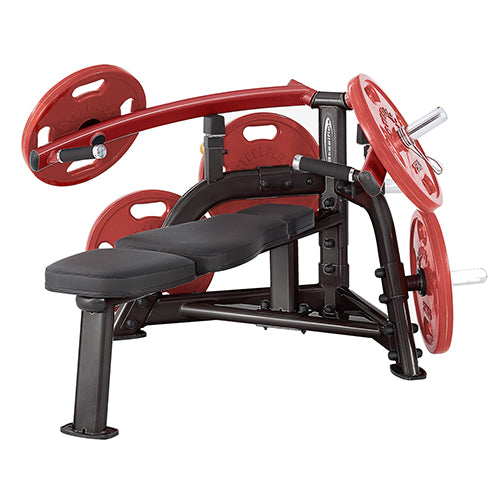 Steelflex Plate Load Banc plat Presse à bras PLBP-BR