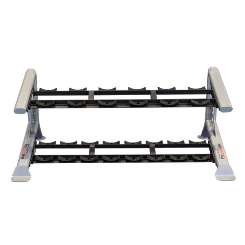Pro Clubline Rack Haltères avec selles 2 Niveaux SDKR500SD