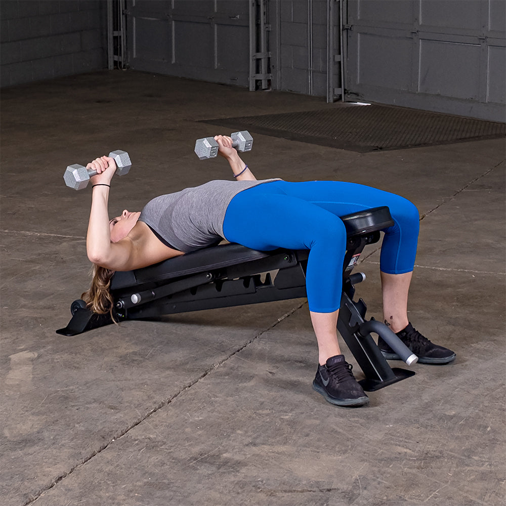 Pro Clubline Banc PRO plat, incliné-decline SFID325B