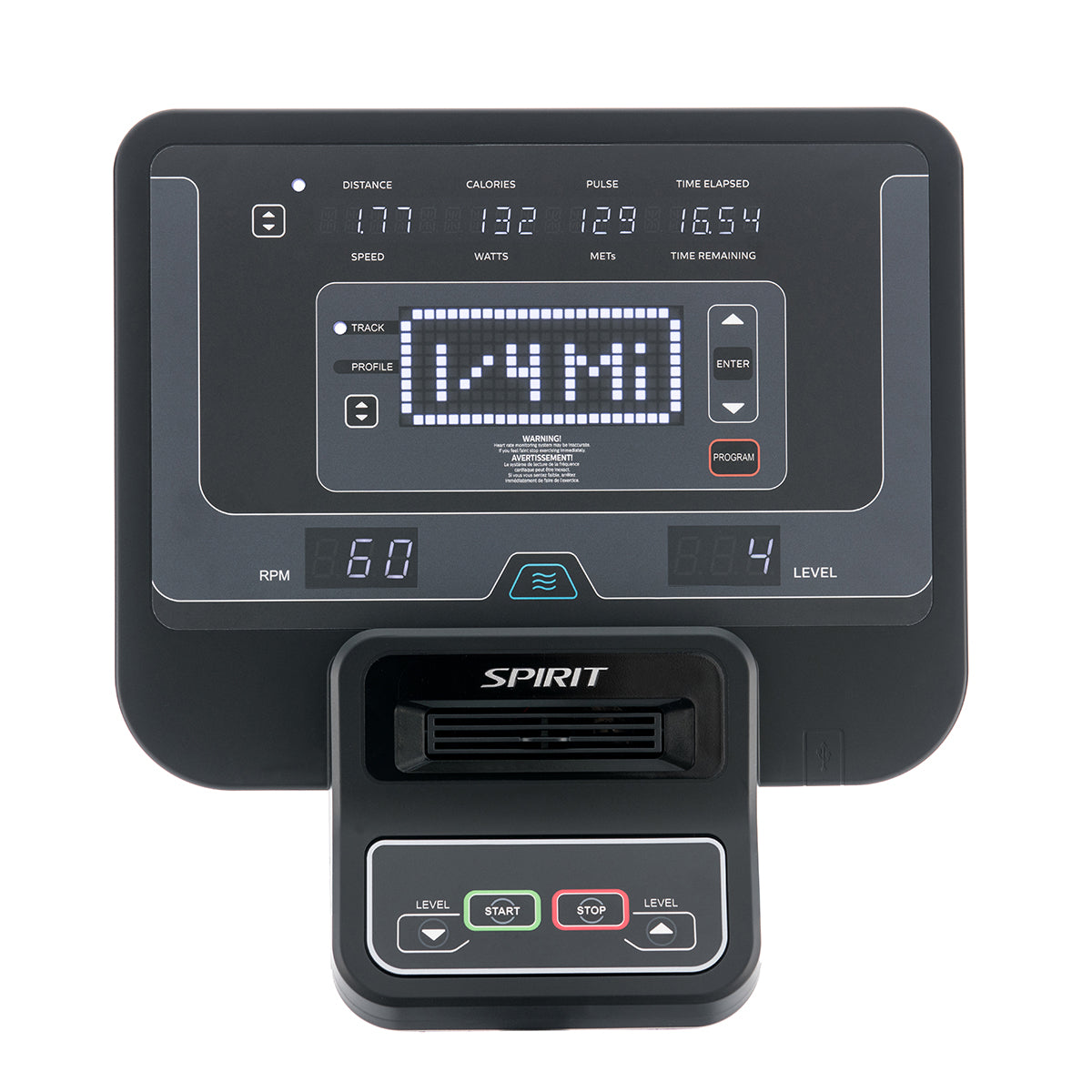 Spirit Fitness Elliptique Pro CE800+