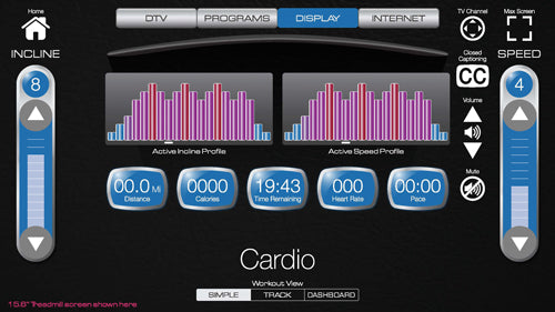 Spirit Fitness Vélo Semi Couché CR900TFT