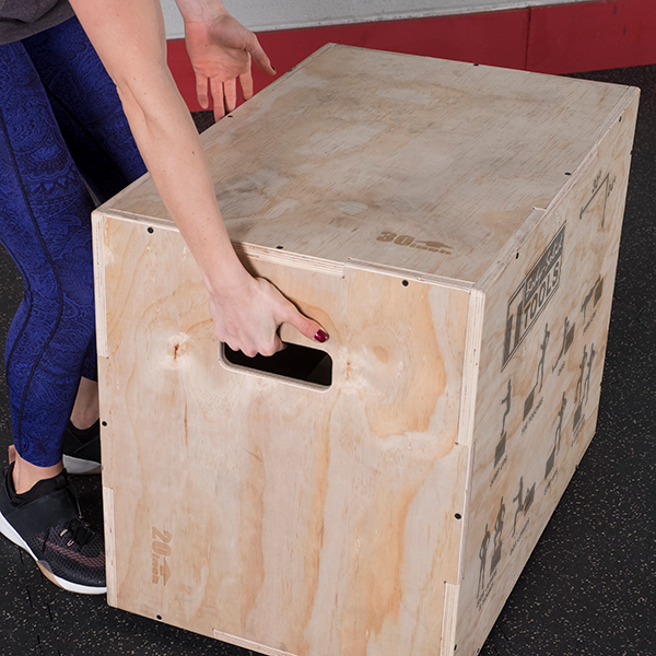 Body-Solid Tools Boite à Plyo en Bois 3 en 1 BSTWPBOX