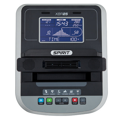 Spirit Fitness Vélo Semi Couche XBR25