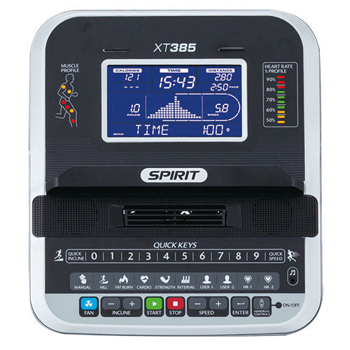 Spirit Fitness Tapis de course XT385