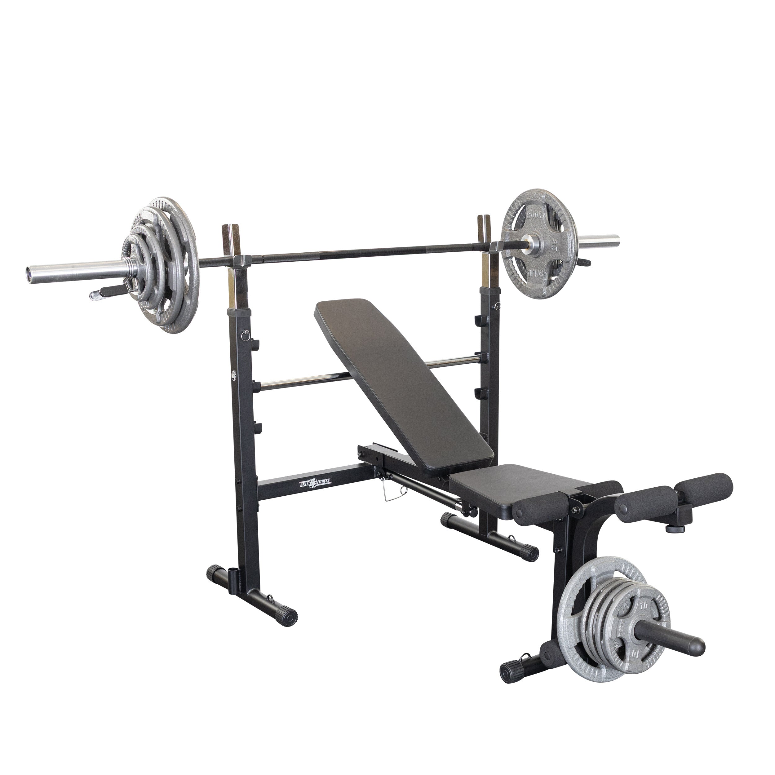 Best Fitness Banc Home Olympique pliable BFOB10B