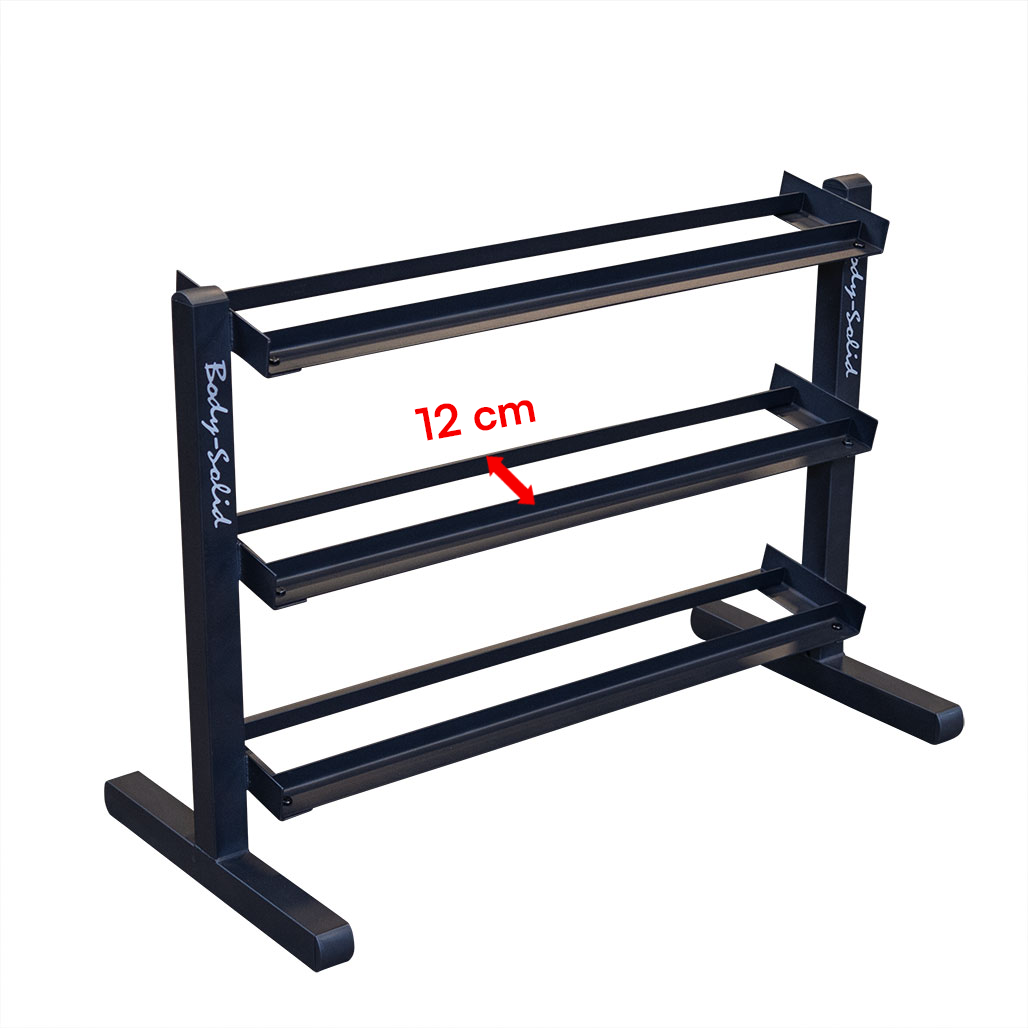 Body-Solid Rack à Haltères 3 étages 101 cm GDR363B