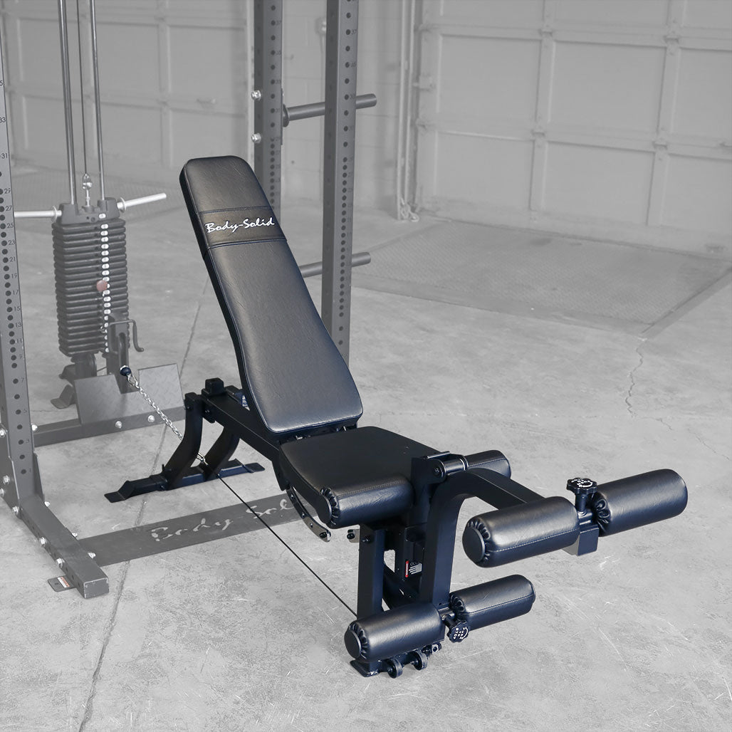 Body-Solid Banc réglable avec leg developer câblé GLEG