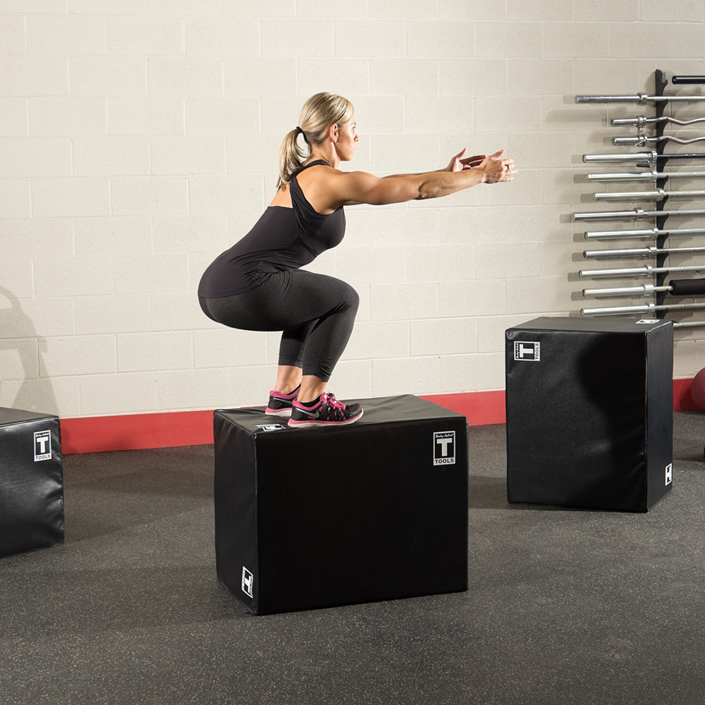 Body-Solid Tools Plyo Boxes à faces souples BSTSPBOX