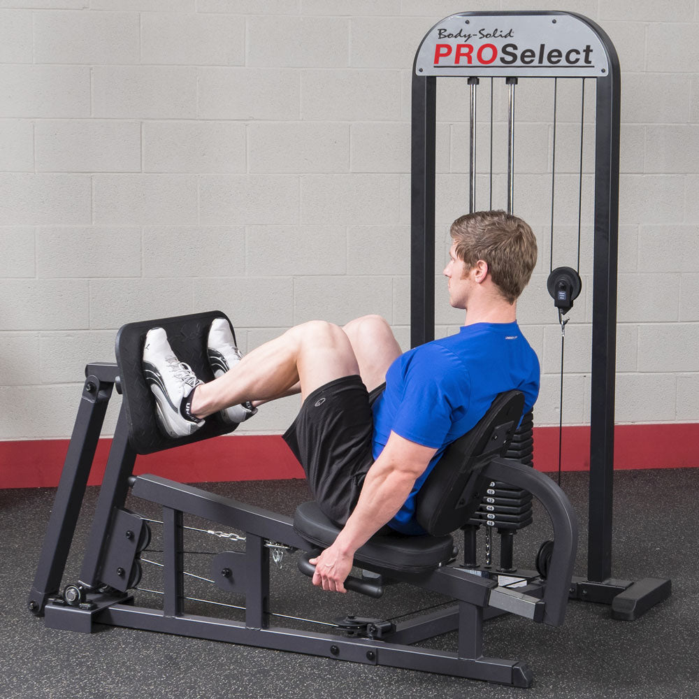 Body-Solid Proselect Pro Select Poste Leg Press-Calf Press Single GLP-STK