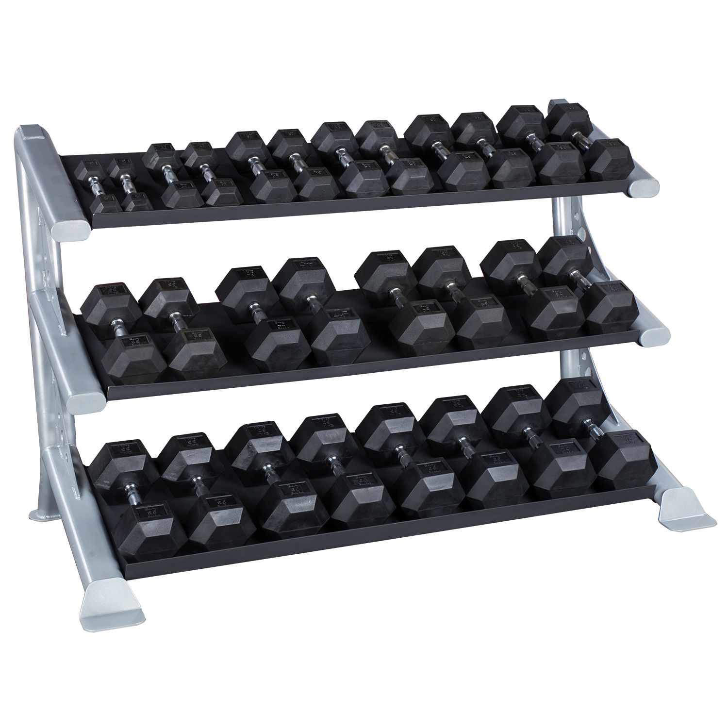 Pro Clubline Rack Haltères 3 Niveaux SDKR1000DB