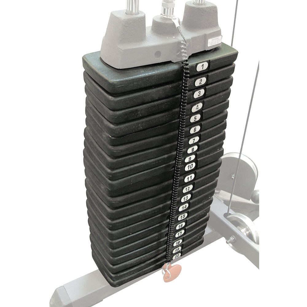 Body-Solid Power Rack Full options avec banc GPR378FB